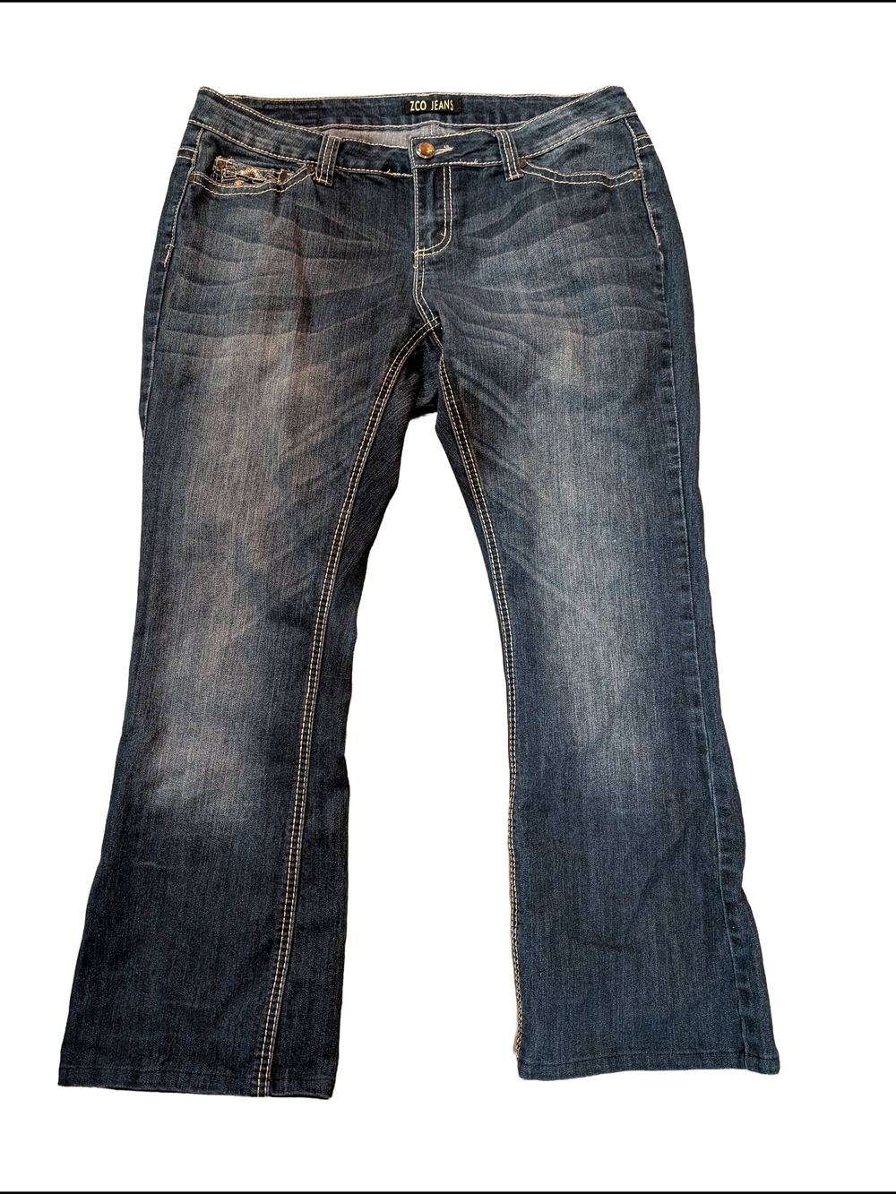 Women’s Dark Blue Bootcut Jeans